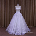 Detachable Jacket Lace Sequins Beaded Wedding Dresses